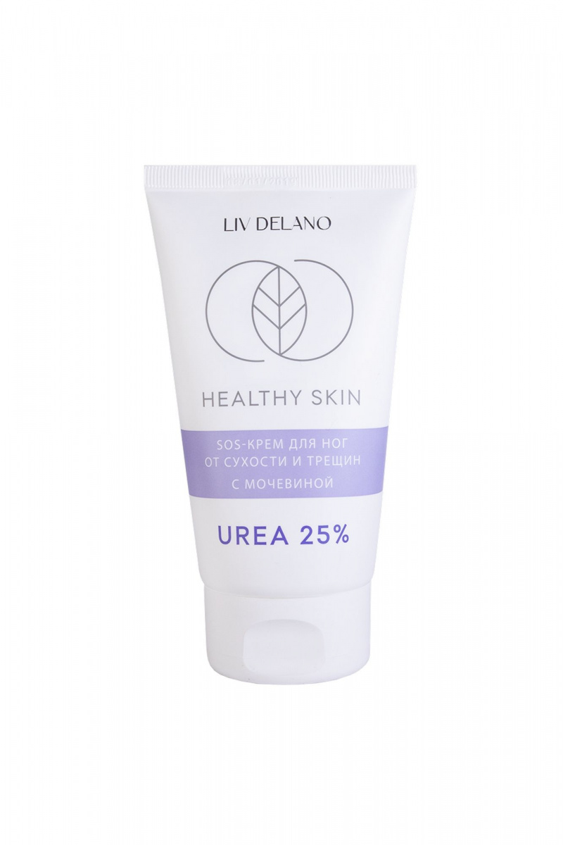 Для ног LIV DELANO Healthy Skin SOS-крем для ног от сухости и трещин с мочевиной 25%