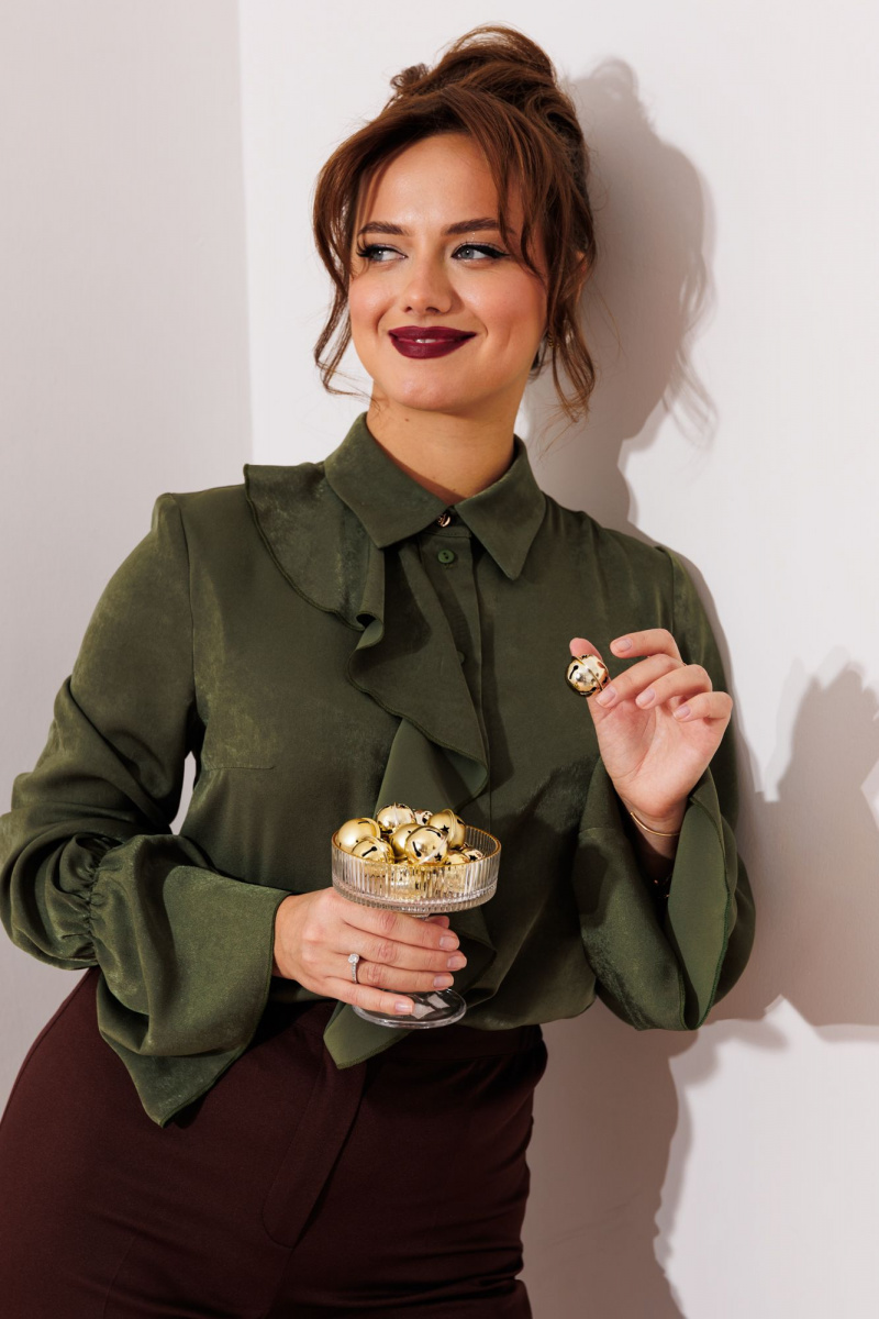 Блузы Gizart 15350 зеленый