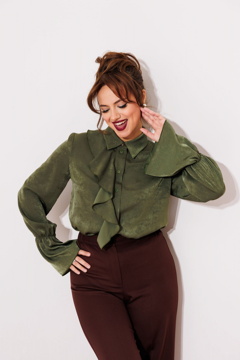 Блузы Gizart 15350 зеленый