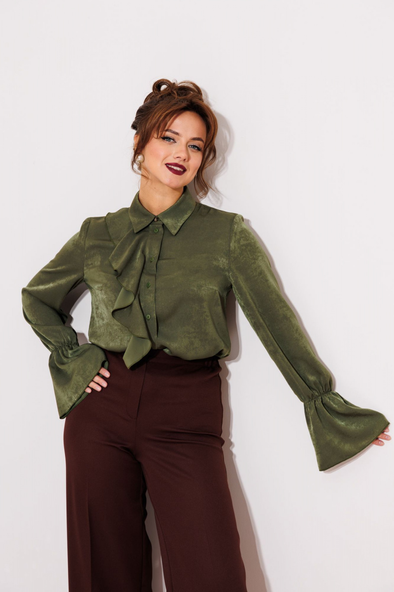 Блузы Gizart 15350 зеленый