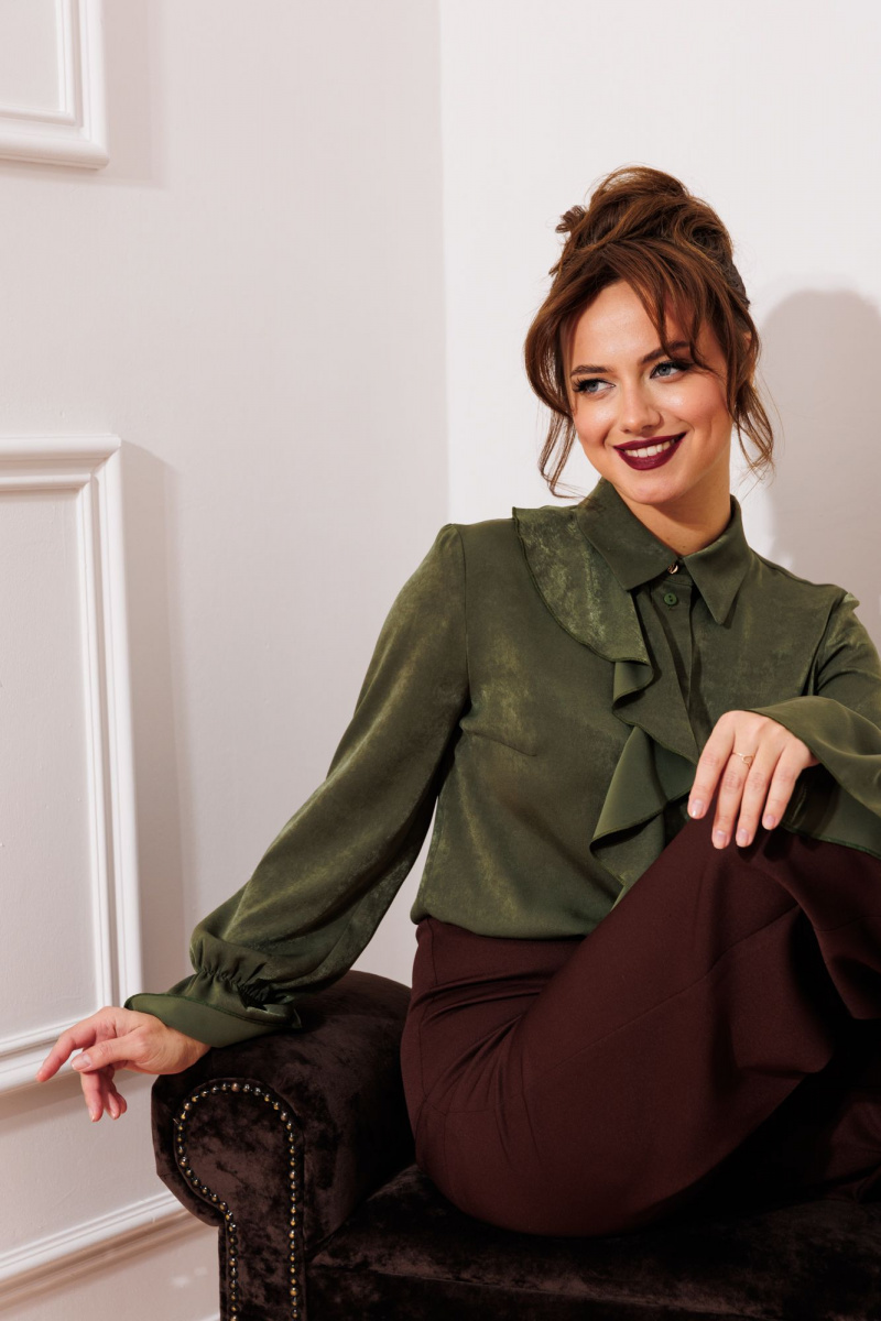 Блузы Gizart 15350 зеленый