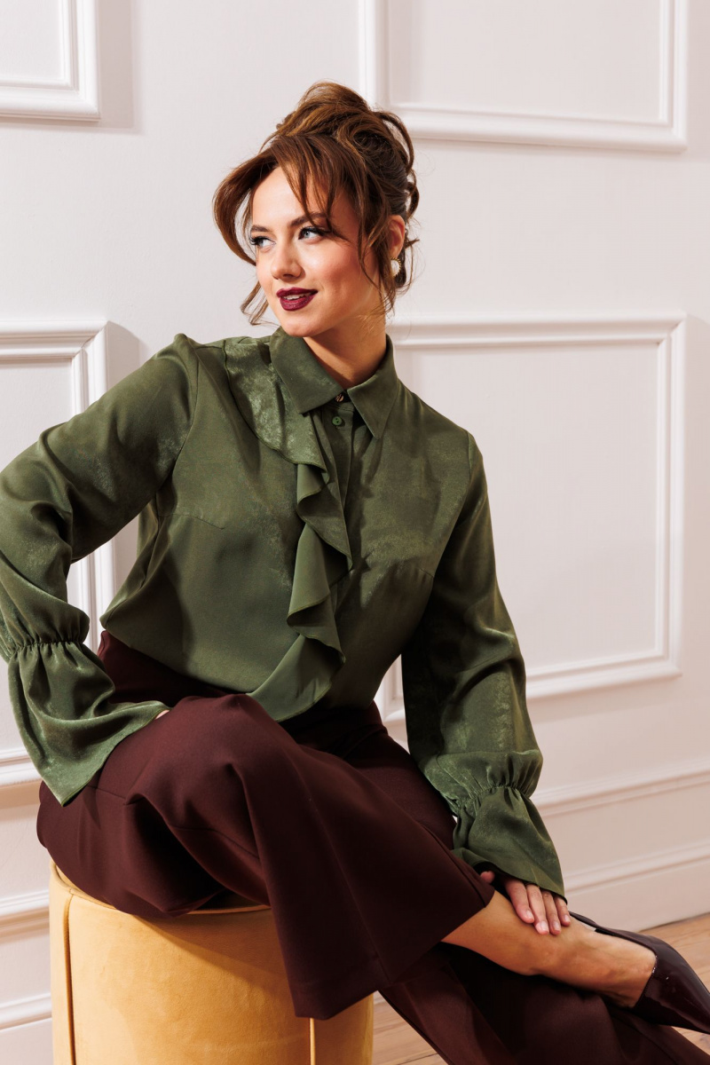 Блузы Gizart 15350 зеленый