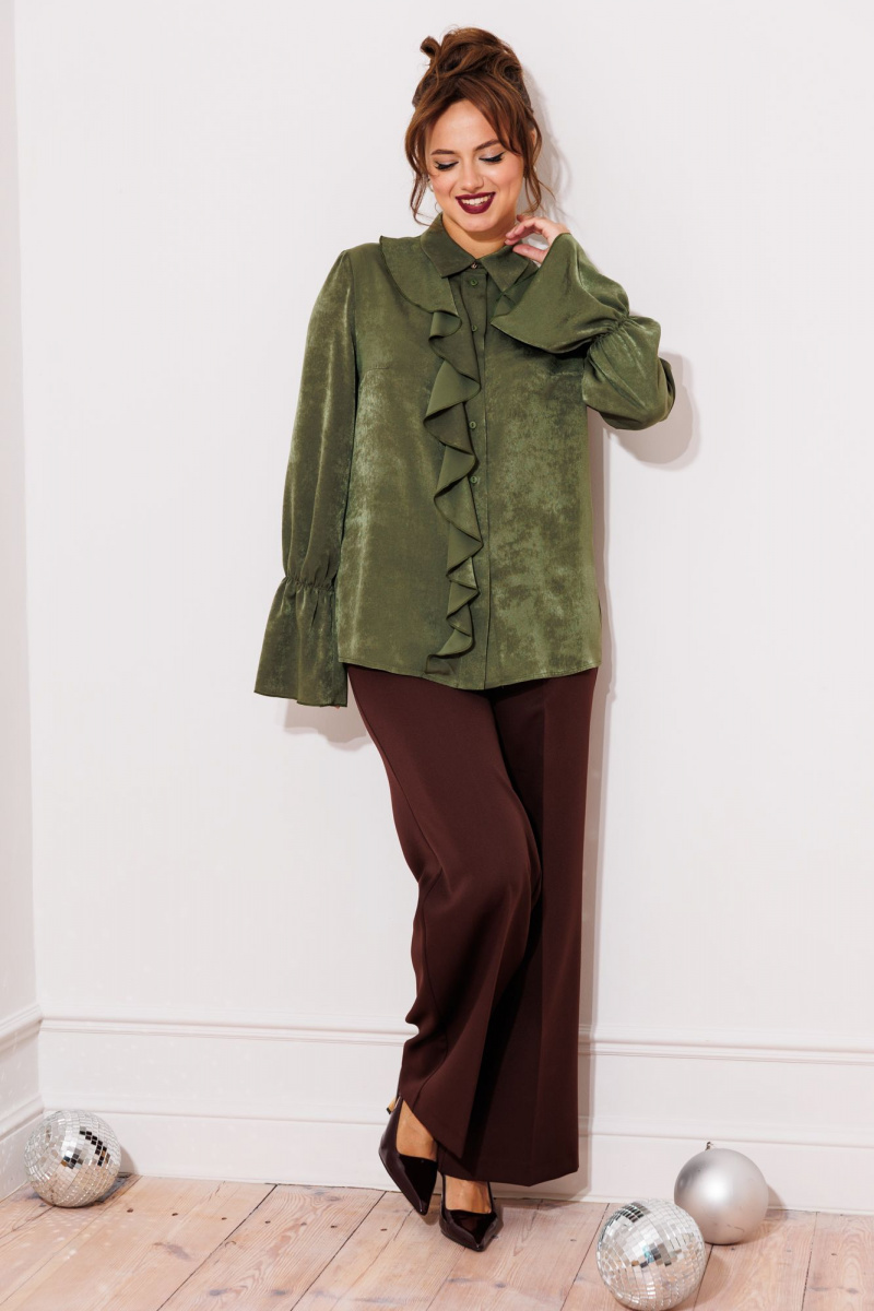 Блузы Gizart 15350 зеленый