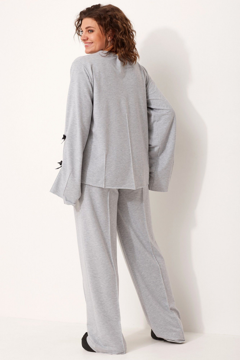 Брючный комплект BegiModa 3076 серый