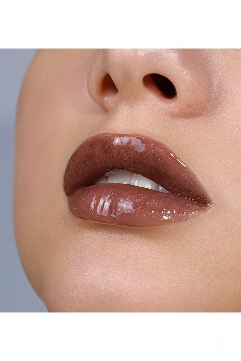 Блески и тинты LUXVISAGE Glass Shine 28 Dark Truffle