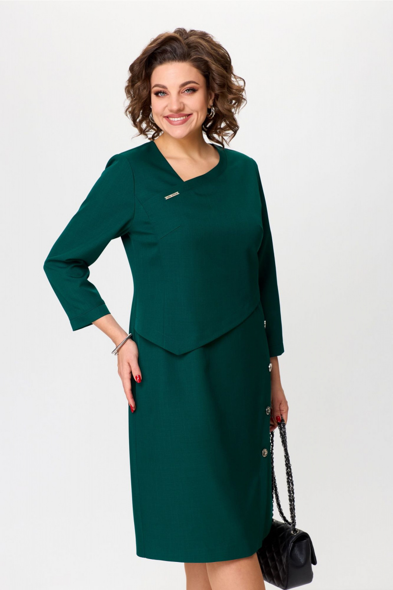 Платья Aira Style 24417 изумруд