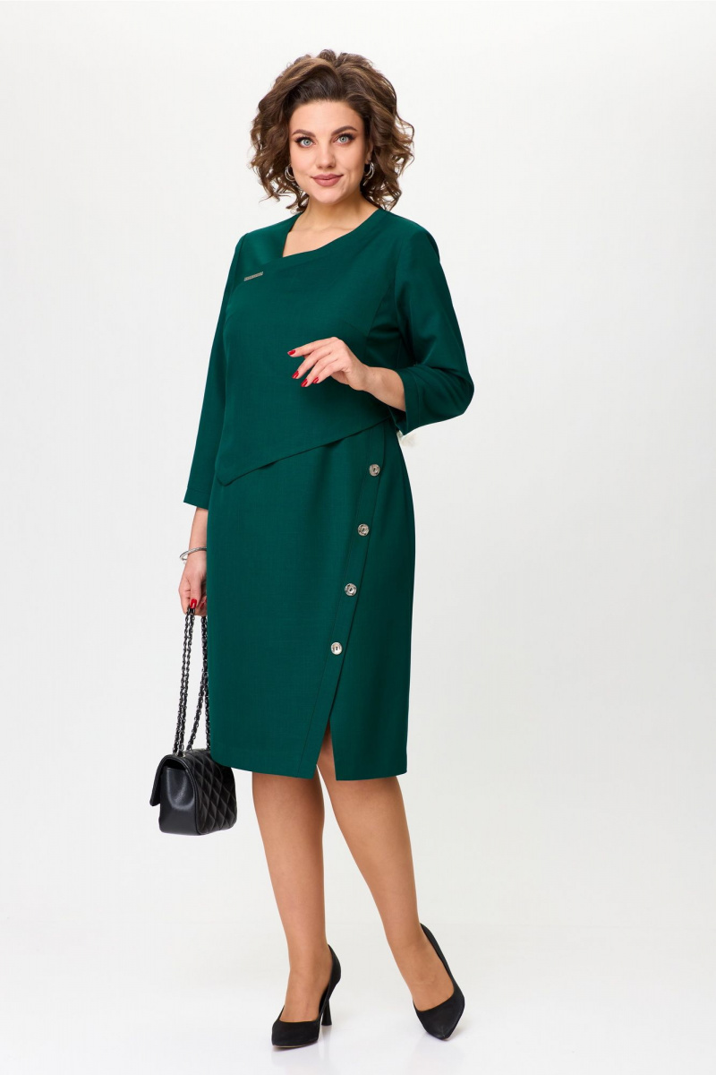 Платья Aira Style 24417 изумруд