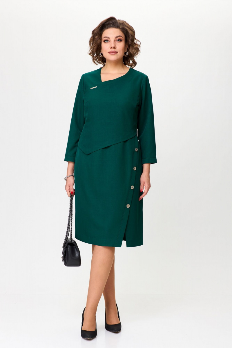 Платья Aira Style 24417 изумруд