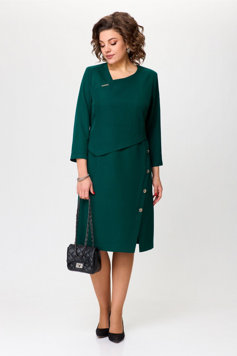 Платья Aira Style 24417 изумруд