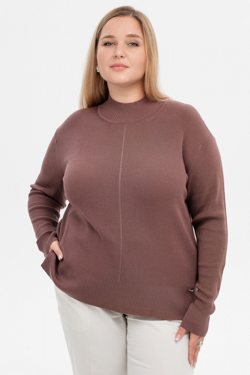 Джемперы AREOLA 10464 каштан