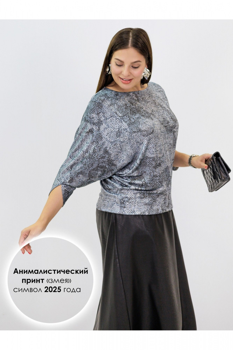 Туники Ollsy 02057 серо-голубой