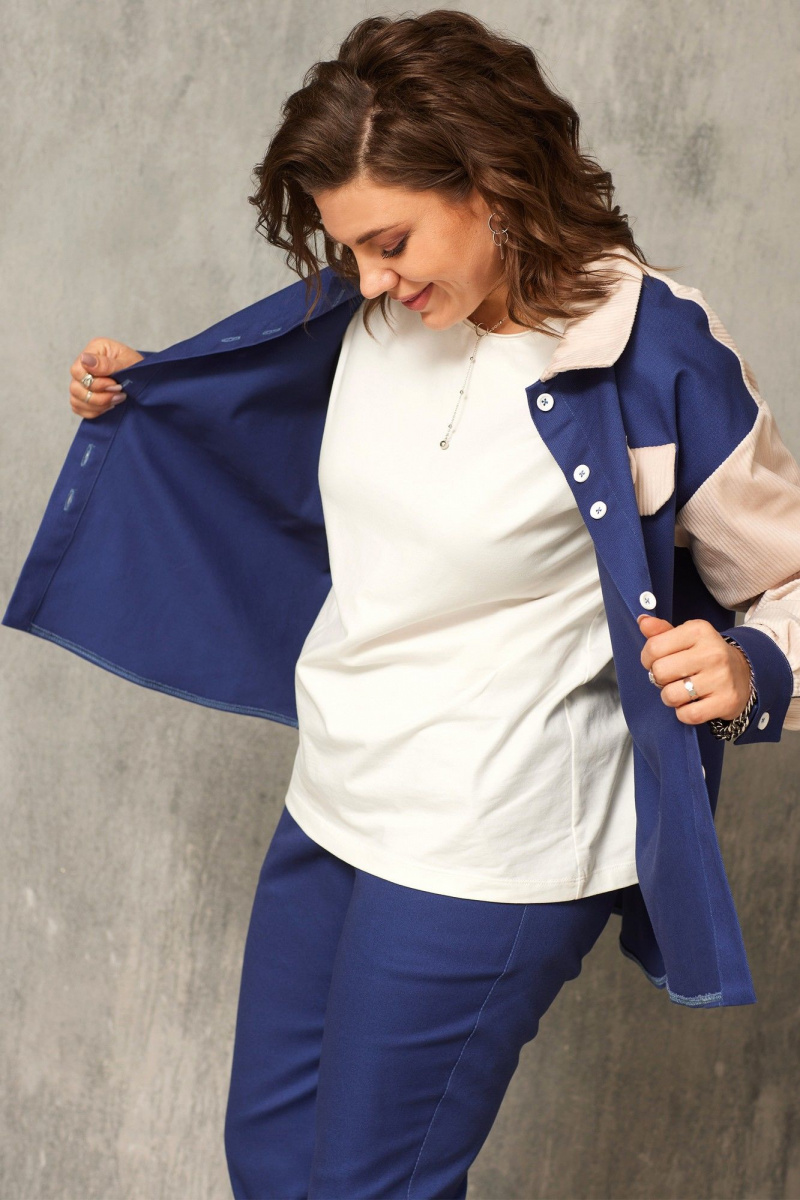 Блузы BegiModa 4113 сапфир