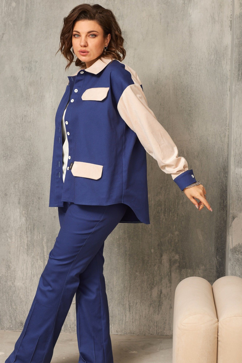 Блузы BegiModa 4113 сапфир