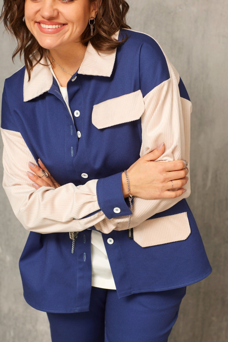 Блузы BegiModa 4113 сапфир