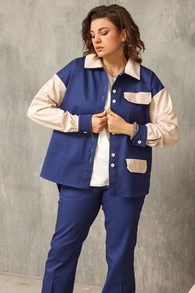 Блузы BegiModa 4113 сапфир