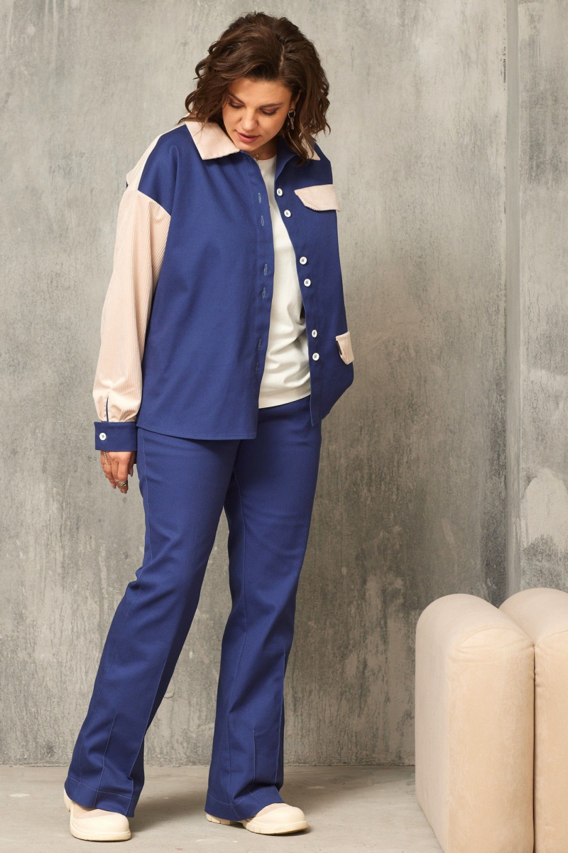 Блузы BegiModa 4113 сапфир