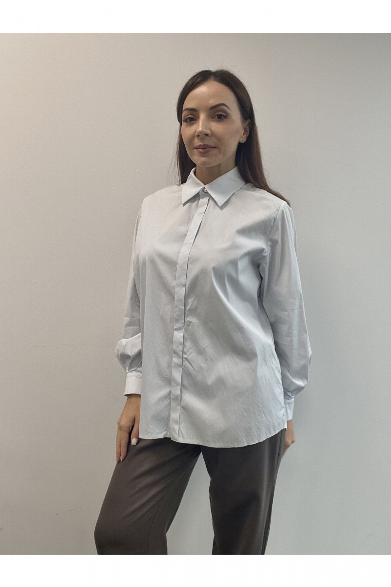Блузы DOV 1 голубой