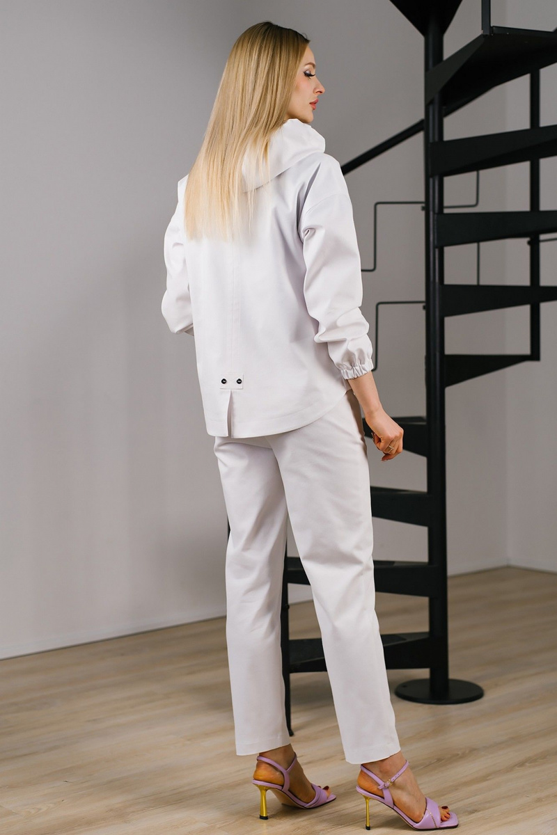 Женский комплект с верхней одеждой MONA STYLE FASHION&DESIGN 24073/1 белый