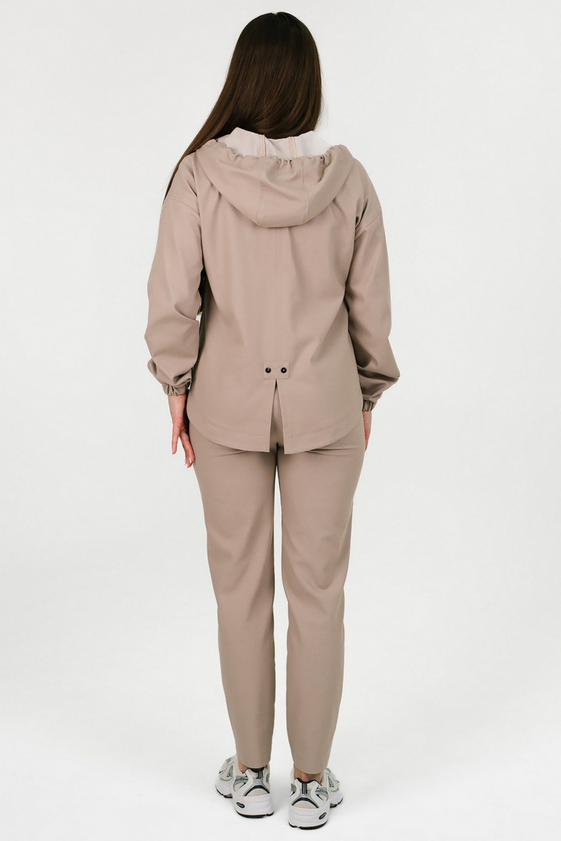 Женский комплект с верхней одеждой MONA STYLE FASHION&DESIGN 24073/1 бежевый
