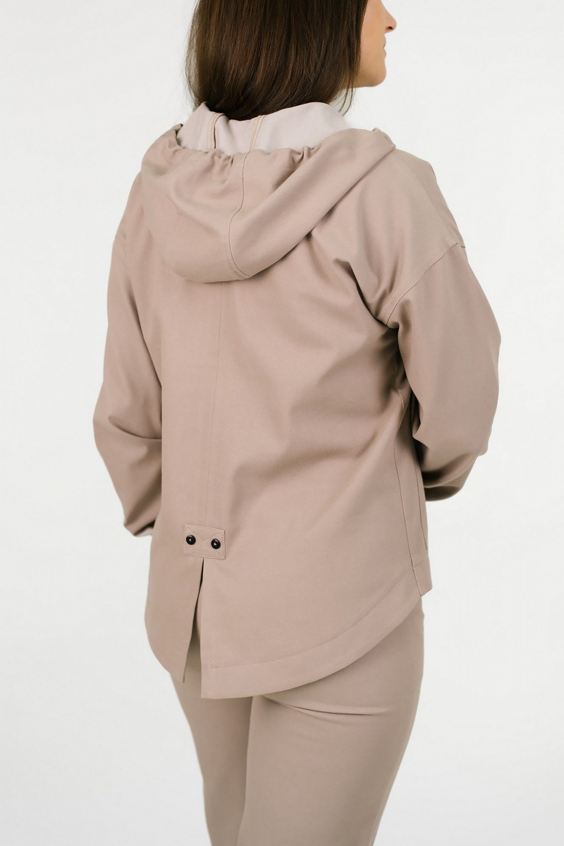 Женский комплект с верхней одеждой MONA STYLE FASHION&DESIGN 24073/1 бежевый