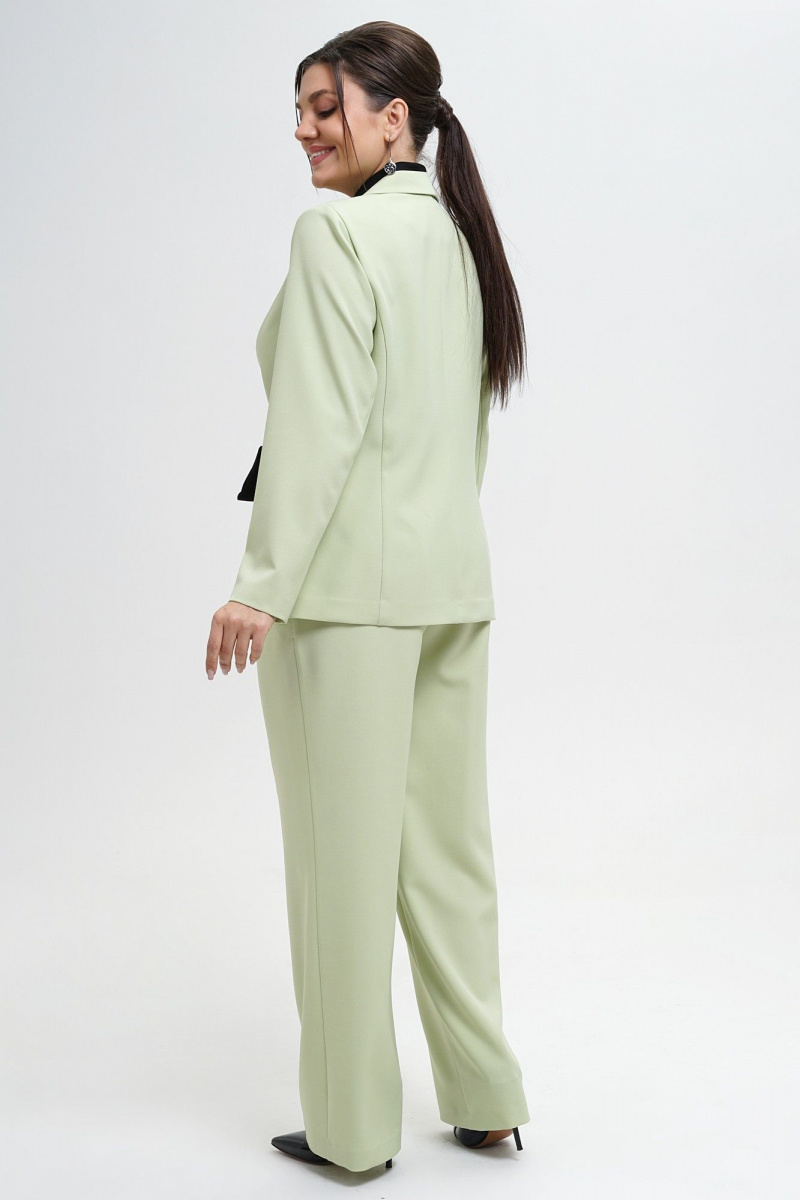 Брючный костюм Alani Collection 2280 зелень