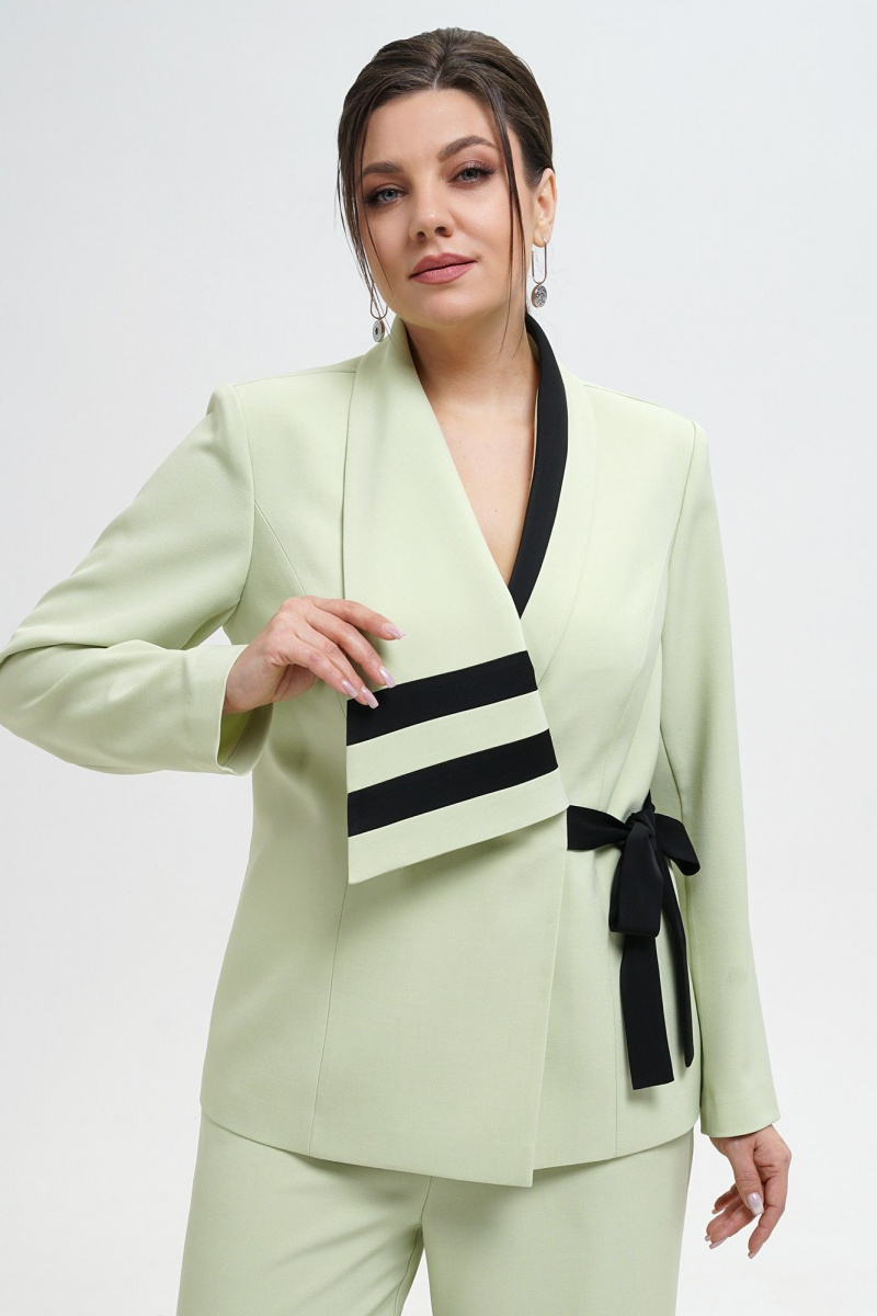 Брючный костюм Alani Collection 2280 зелень