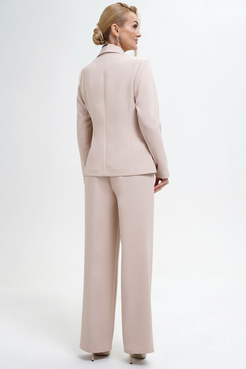 Брючный костюм Alani Collection 2280 пудра