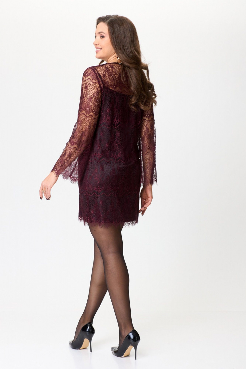 Платья ANASTASIA MAK 1188 бордо