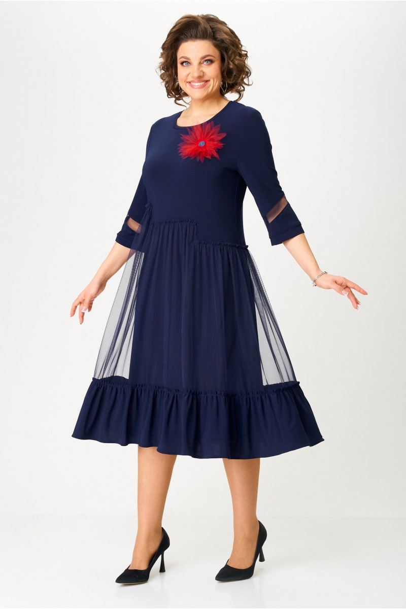 Платья Moda Versal П1952 т.синий
