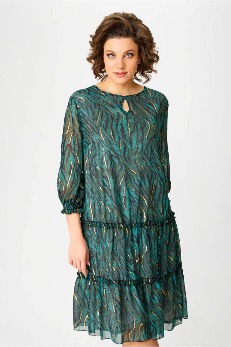 Платья Moda Versal П2445 зеленый