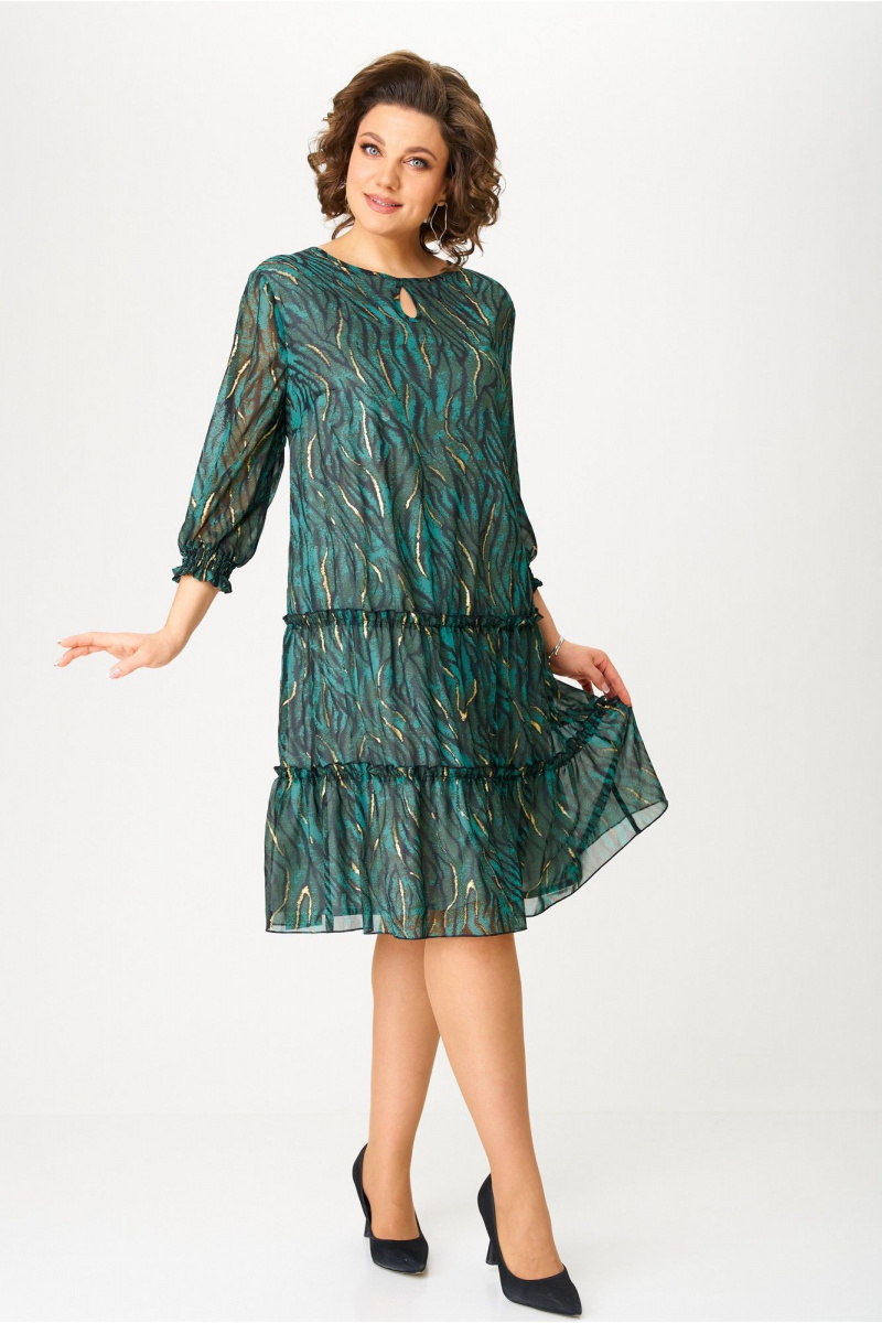 Платья Moda Versal П2445 зеленый