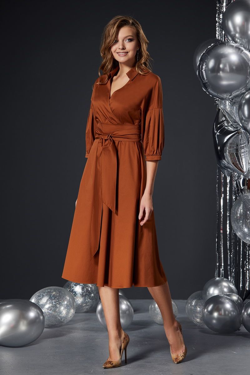 Платья Andrea Fashion AF-98 кэмл