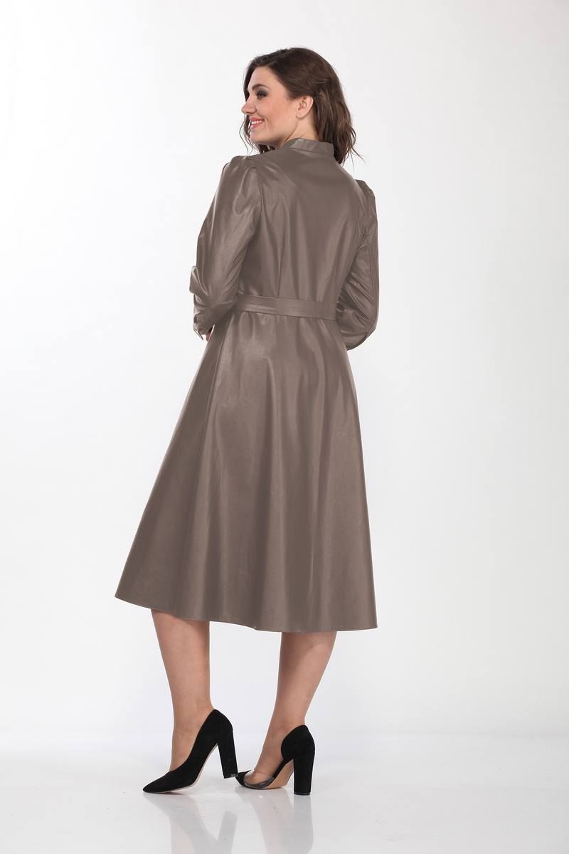 Платье Lady Style Classic 2185/4 кофе