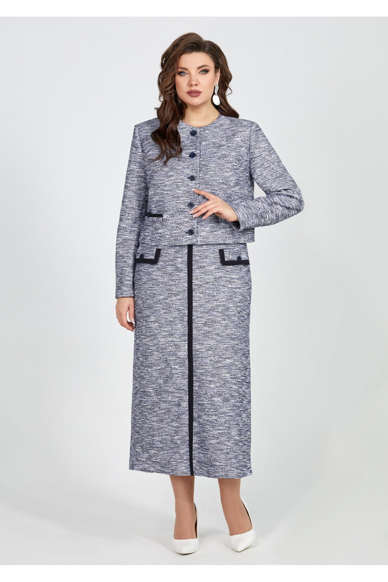 Юбочный костюм Mira Fashion 5523