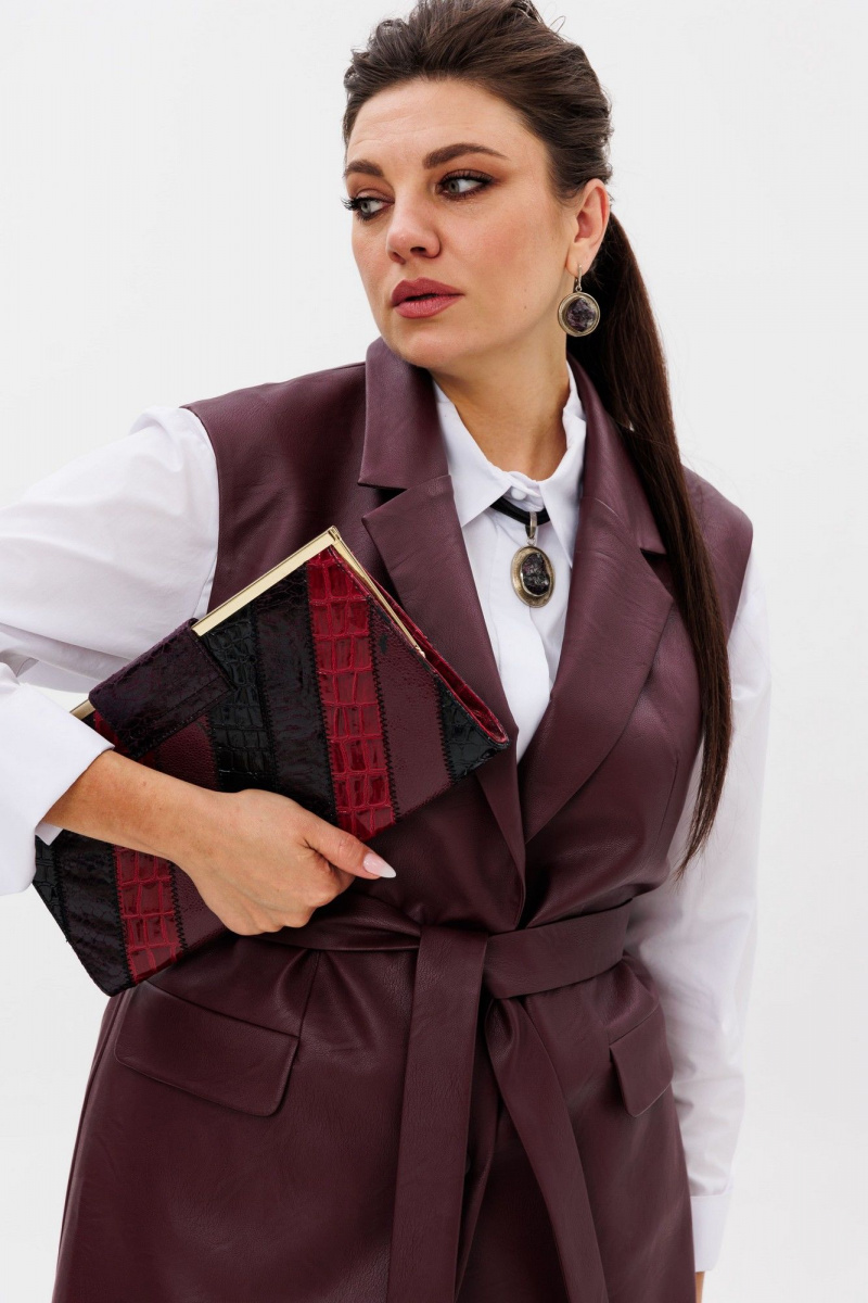Жилеты Anelli 1502.1 портвейн_роял