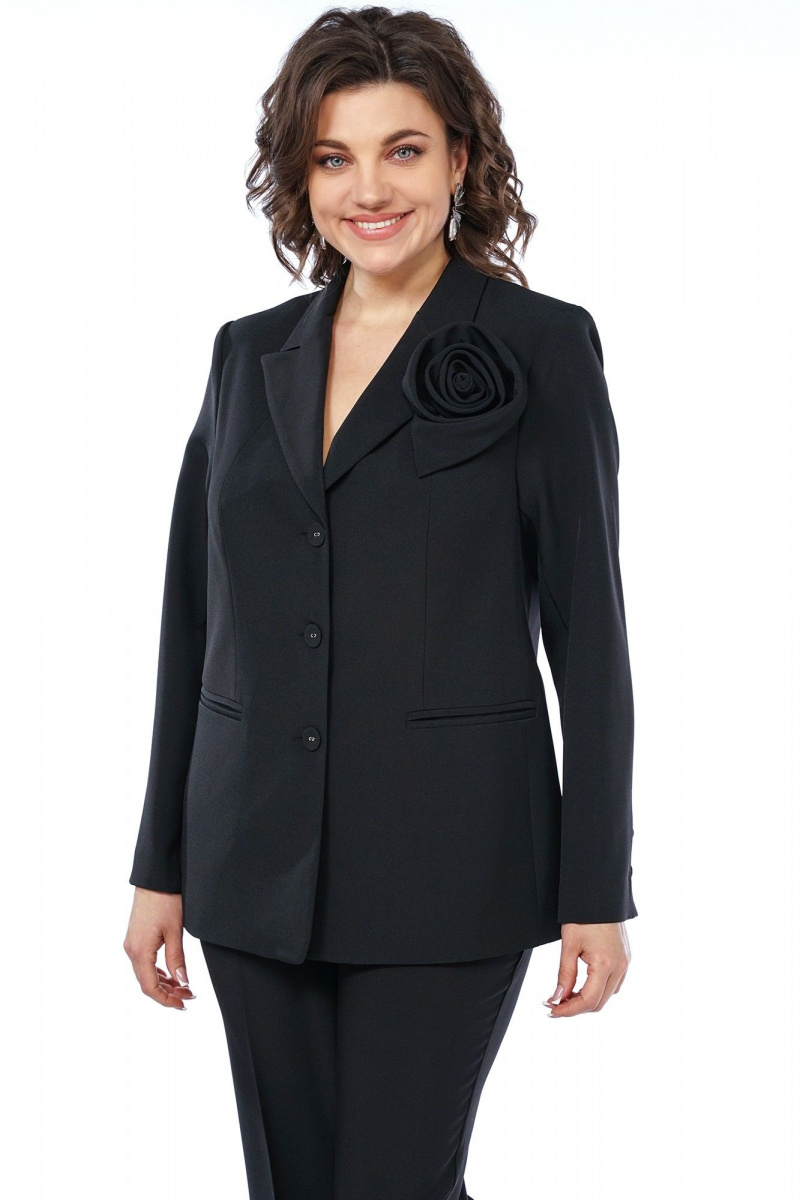 Брючный костюм Alani Collection 2143 черный
