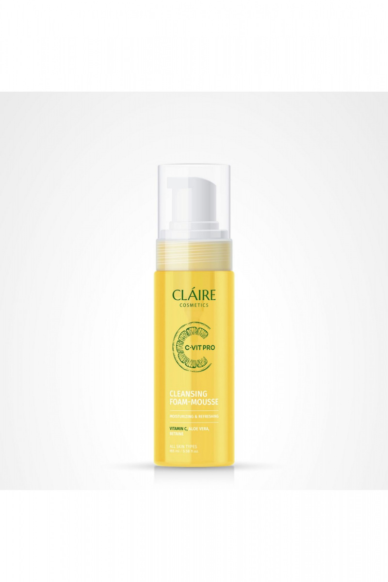 Очищение и демакияж Claire Cosmetics C-VIT PRO Очищающая пенка-мусс для умывания