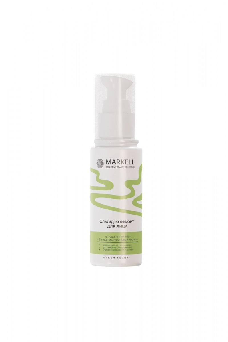 Кремы для лица MARKELL Natural GREEN SECRET Флюид-комфорт для лица