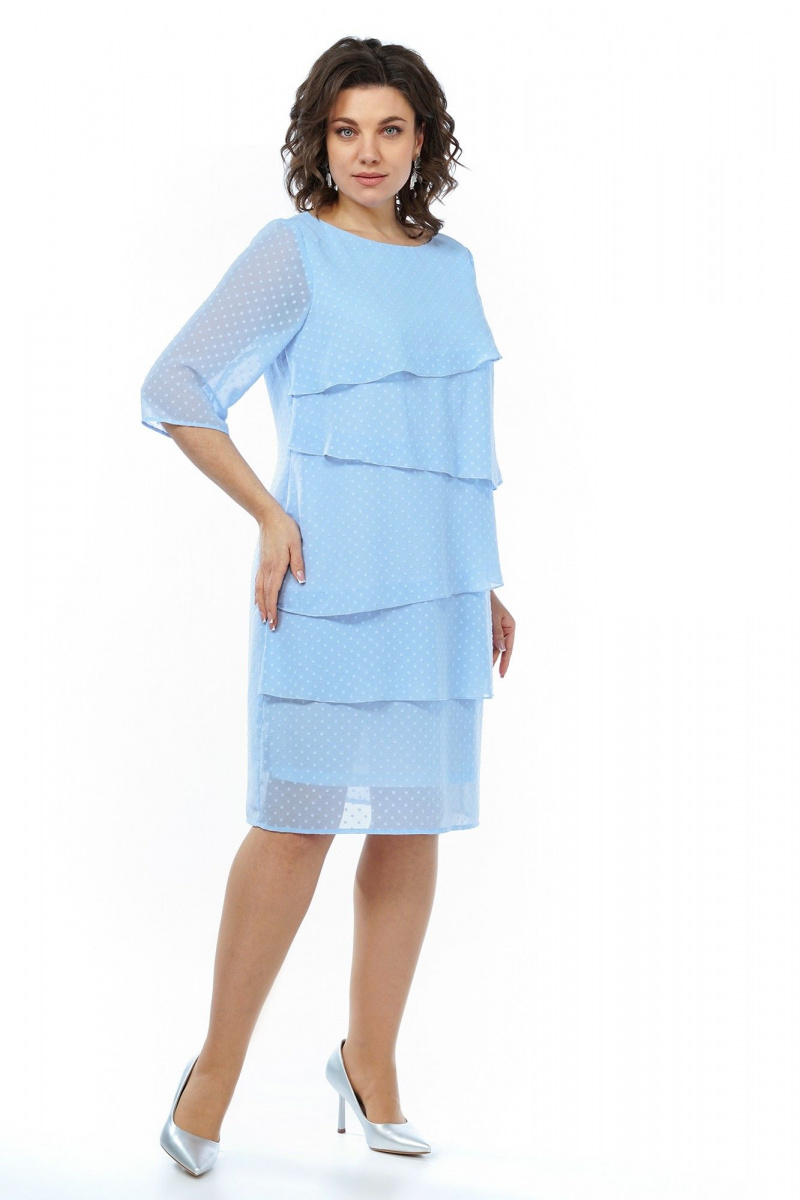 Платья Alani Collection 2308 голубой