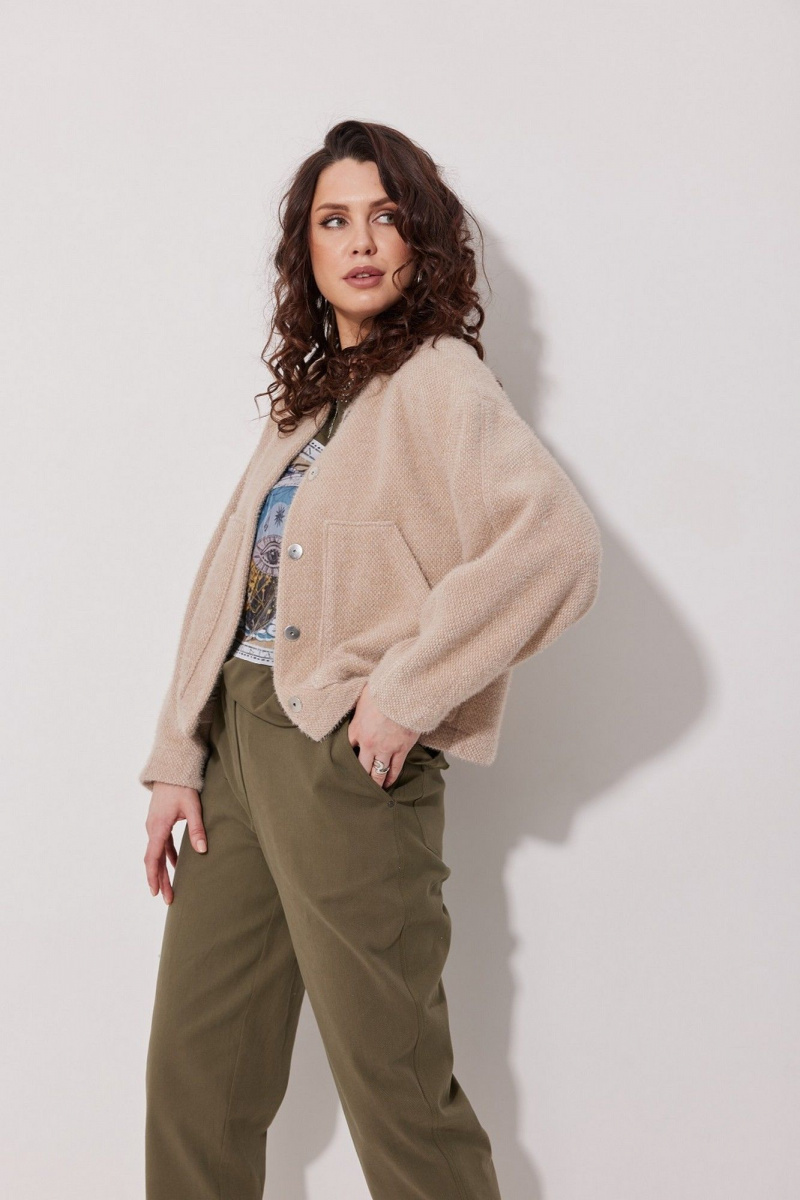 Жакеты MG Wear 1003 бежевый