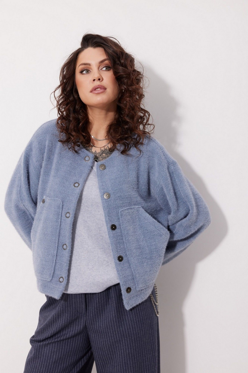 Жакеты MG Wear 1003 голубой