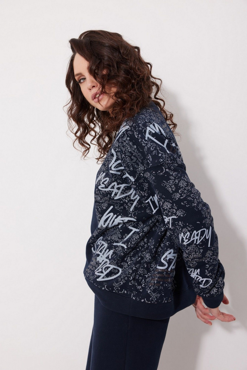 Джемперы MG Wear 2242 синий