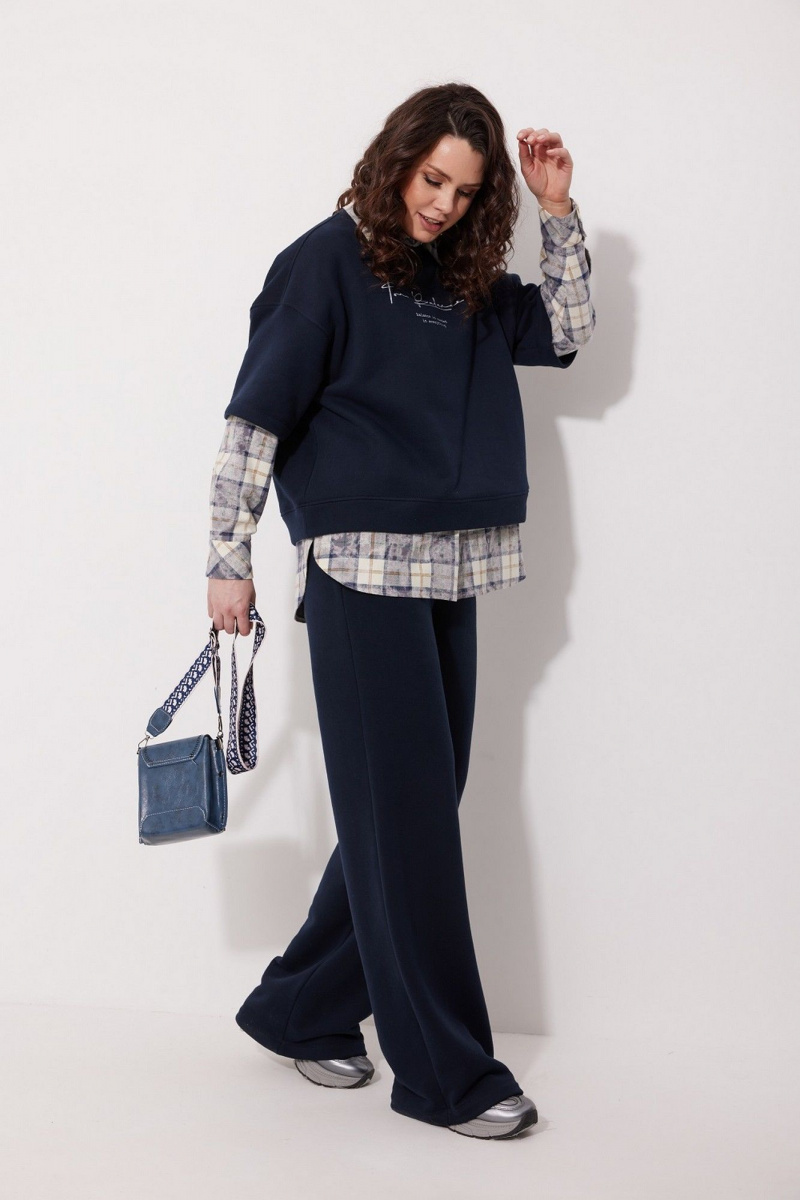 Джемперы MG Wear 2244 синий