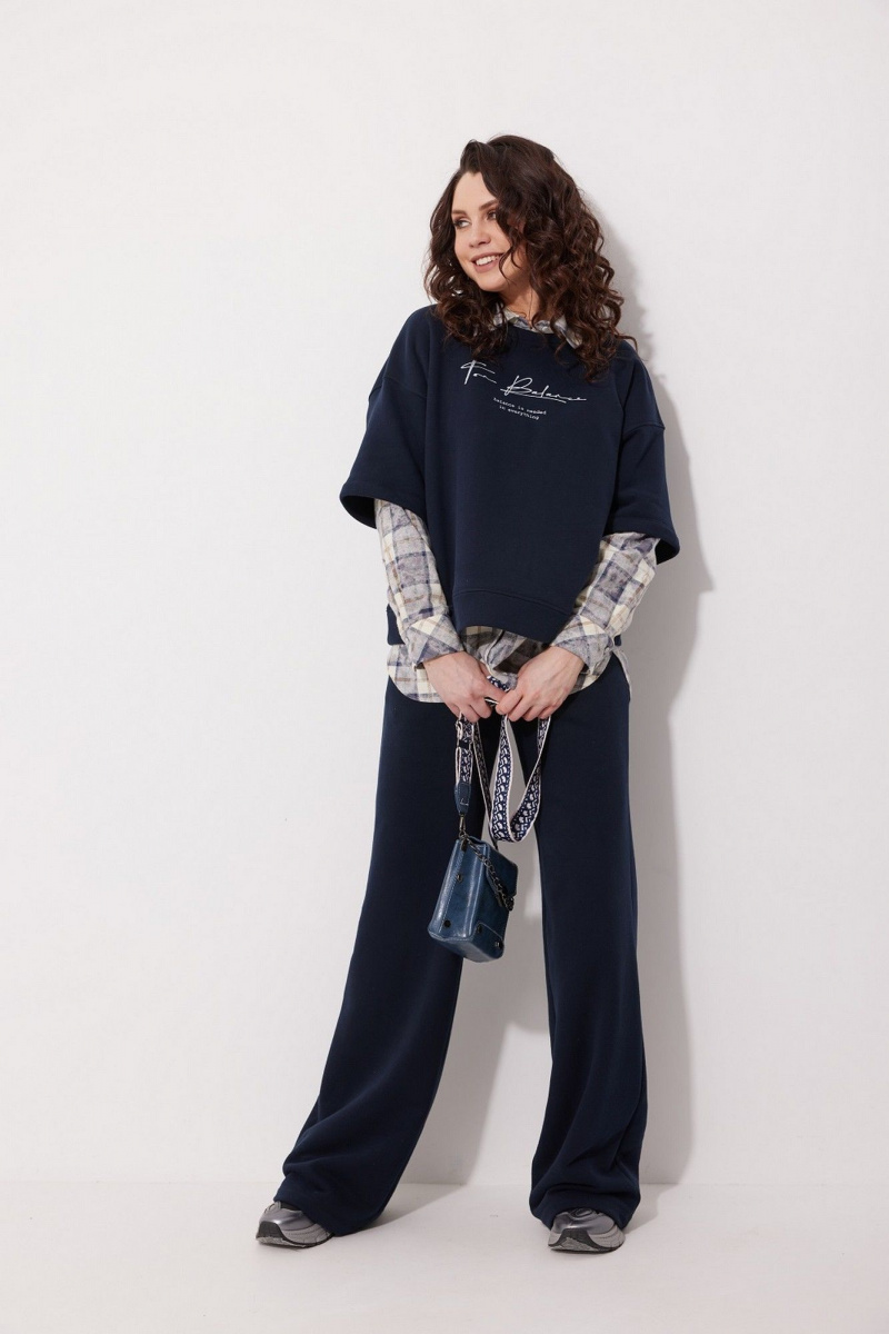 Джемперы MG Wear 2244 синий