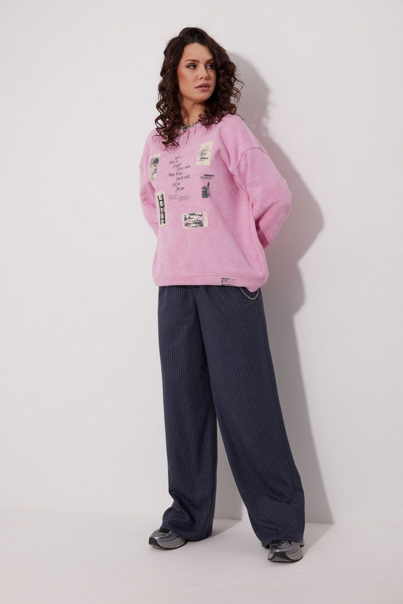 Брюки MG Wear 4148 синяя_полоска
