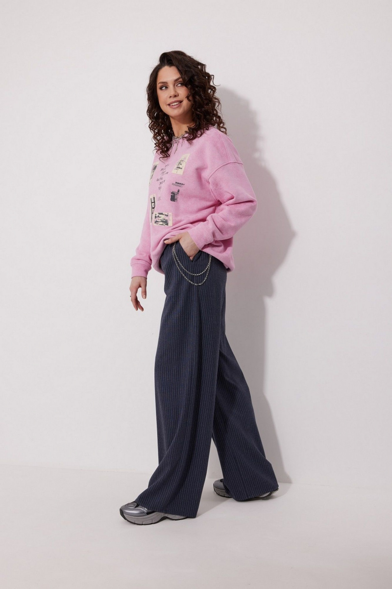 Брюки MG Wear 4148 синяя_полоска