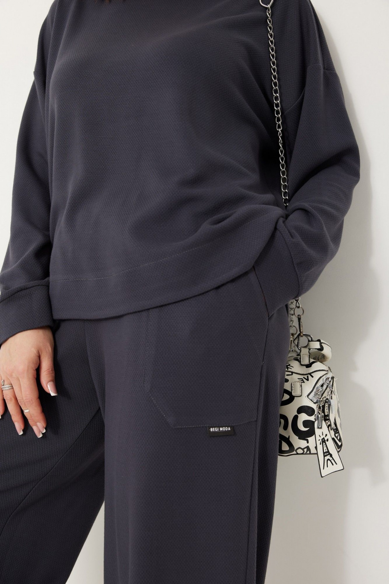 Брючный комплект BegiModa 3088 графит