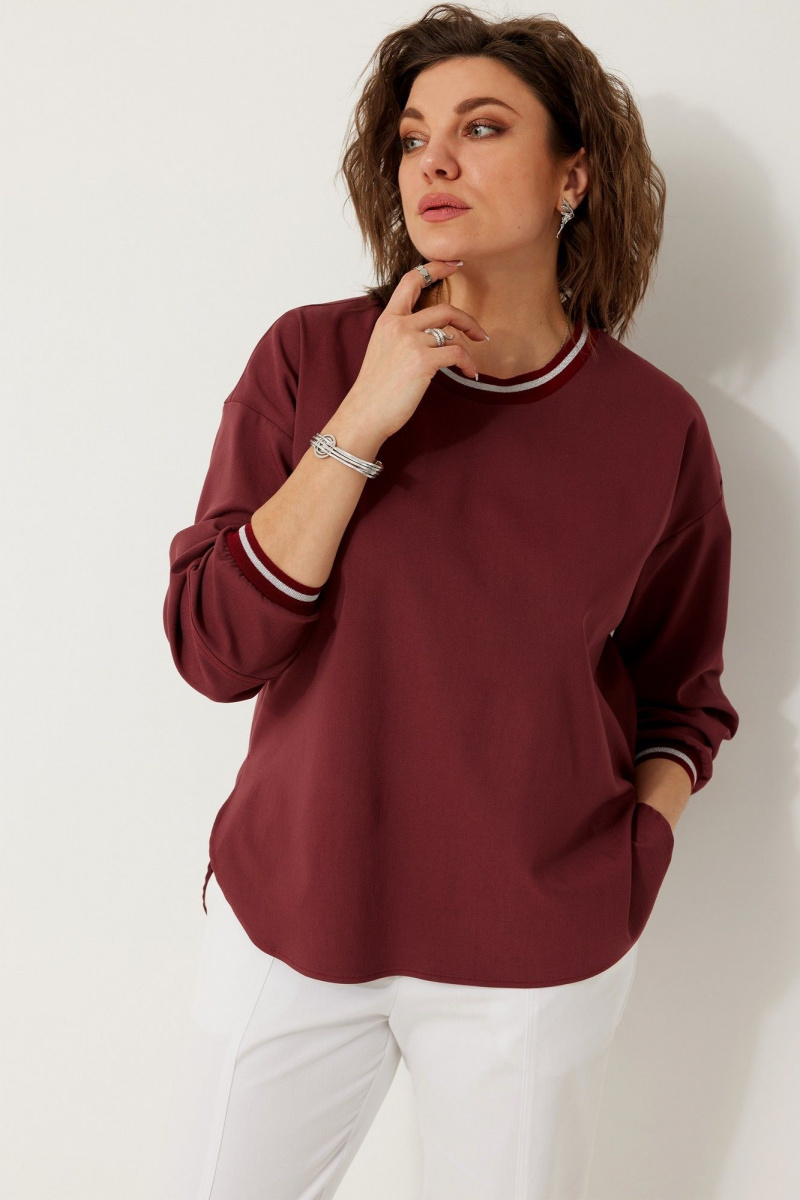 Блузы BegiModa 4121 бордо