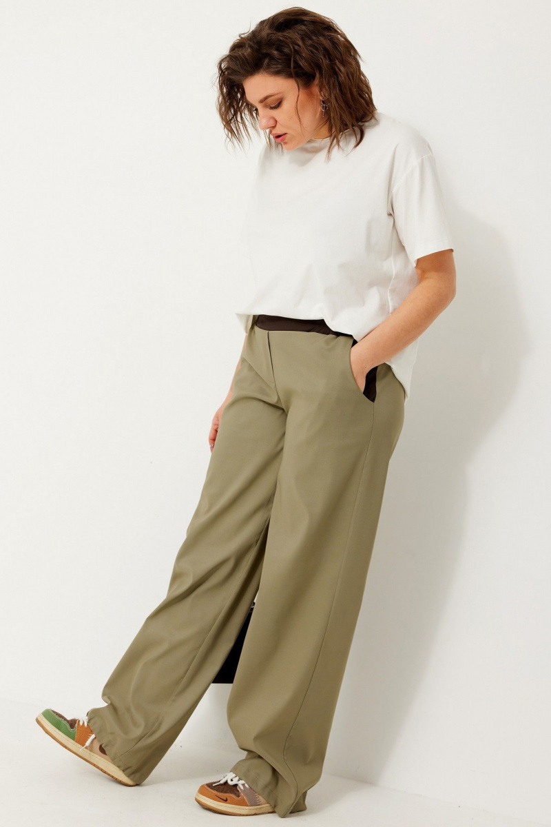 Брюки BegiModa 6063 олива