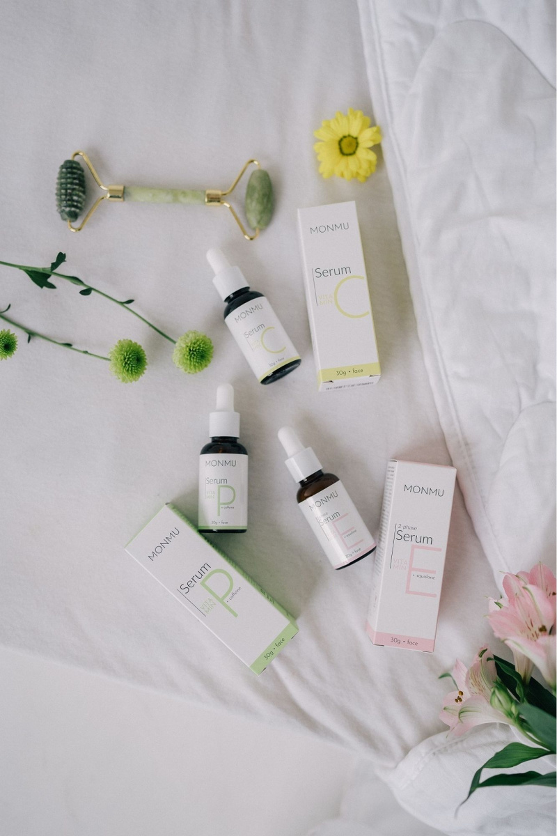 Сыворотки и концентраты MONMU Serum Vitamin P + caffeine, 30g